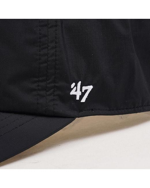 NANGA Black Aurora Tex Baseball Cap for men