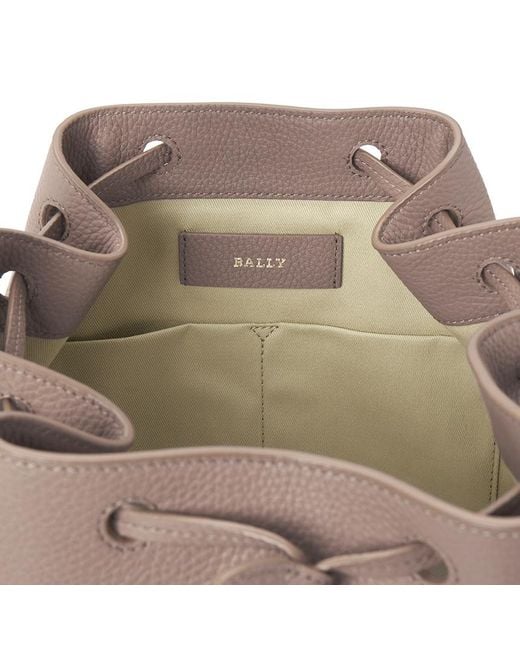Bally Brown Bucket Bag