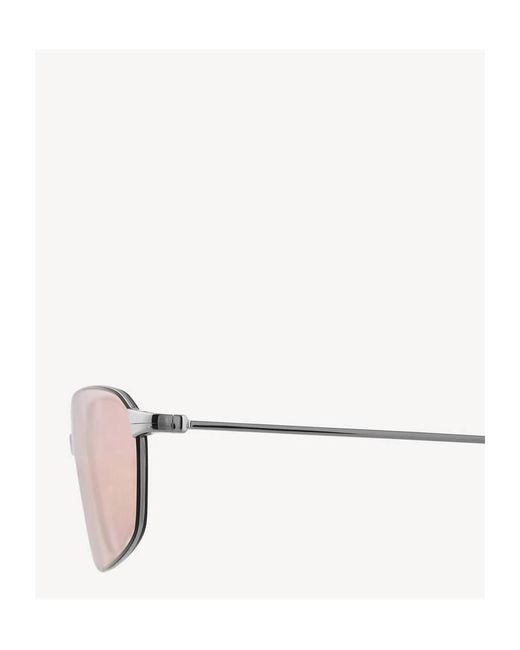 Balenciaga White Eyewear Cat-Eye Sunglasses for men