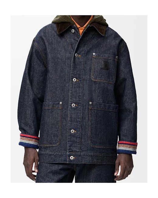 Loewe Blue Denim Jacket for men