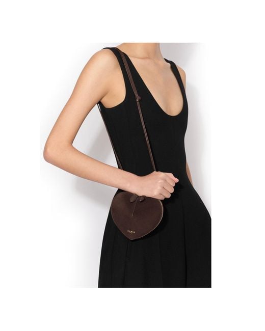 Alaïa White Heart-Shaped Shoulder Bag