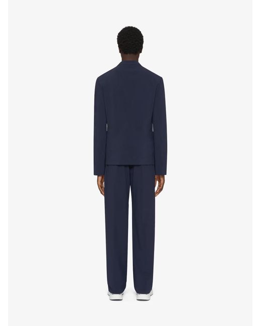 Givenchy Blue Travel Pants for men