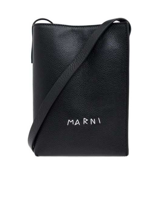Marni Black North Nano Shoulder Bag