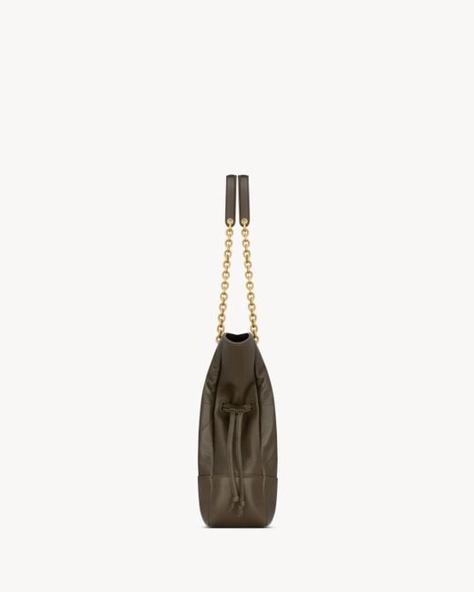 Saint Laurent Brown Small Jamie Shopping