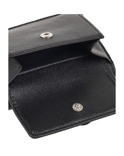 Vivienne Westwood Black Trifold Wallet