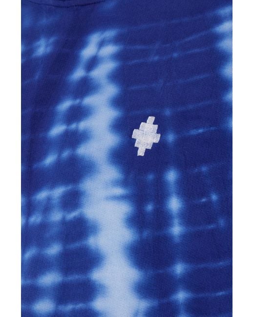 Marcelo Burlon Blue County Of Milan Crewneck Long-Sleeved Sweatshirt for men