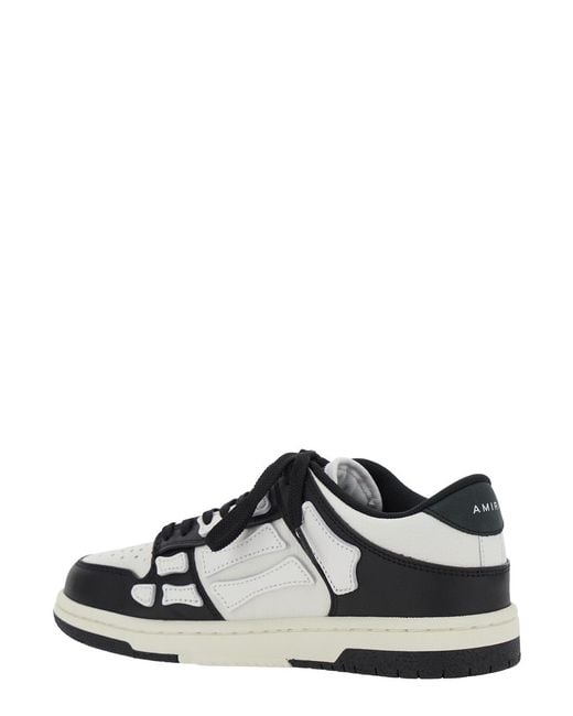 Amiri Black Skel Top Low Sneakers