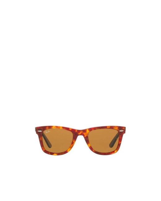 Ray-Ban Orange Logo Sunglasses for men