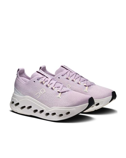 On Shoes Purple Cloudtilt Low-Top Running Sneakers