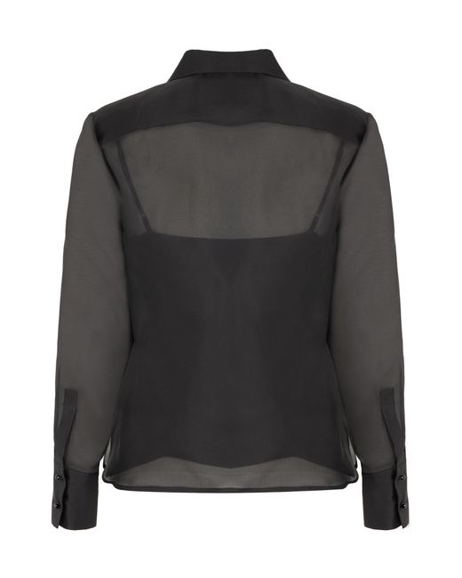 Max Mara Black Studio Agi Embellished Shirt