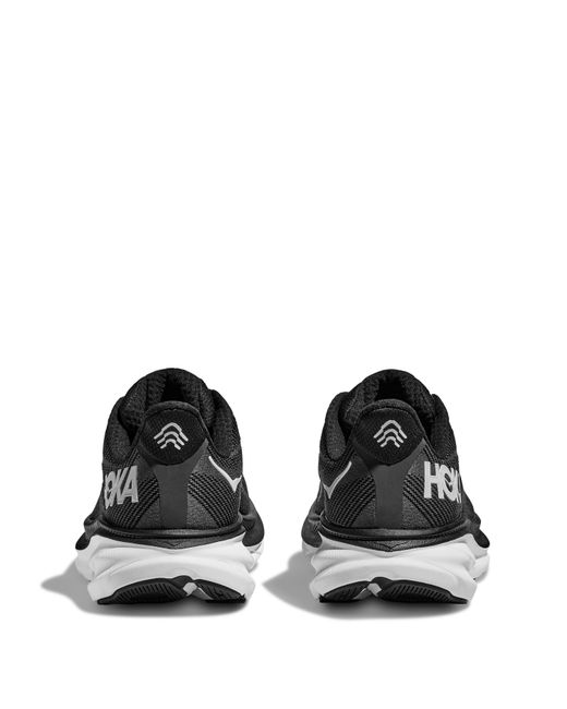 Hoka One One Black Lightweight Cushioned Running Shoes for men
