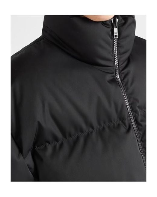 Prada Black Oversized Re-Nylon Down Jacket