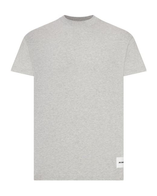 Jil Sander Multicolor Logo Patch Crewneck Pack Of Three T-Shirt for men