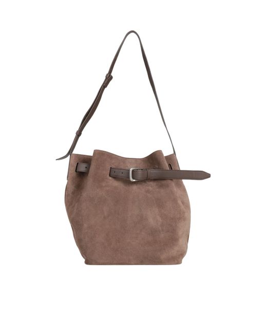 Brunello Cucinelli Brown Canvas Backpack