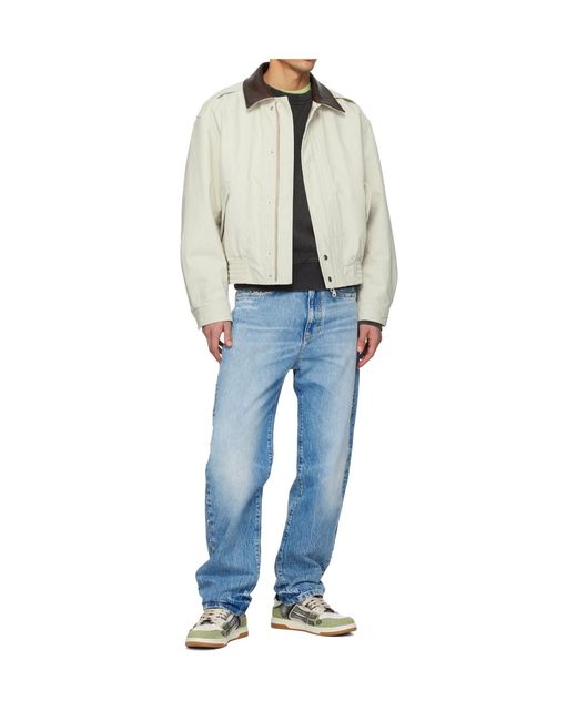 Amiri Green Lace-Up Low-Top Sneakers for men