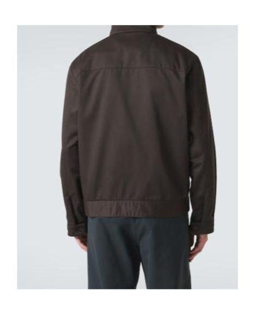 The Row Black Ozello Jacket for men