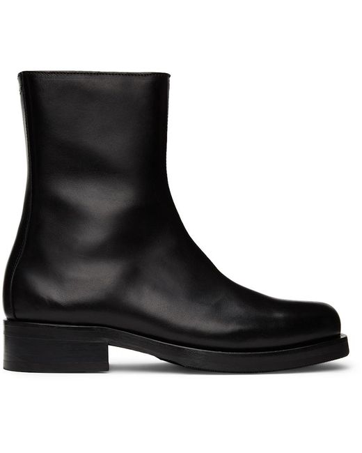 Our Legacy Black Camion Ankle Boots for men