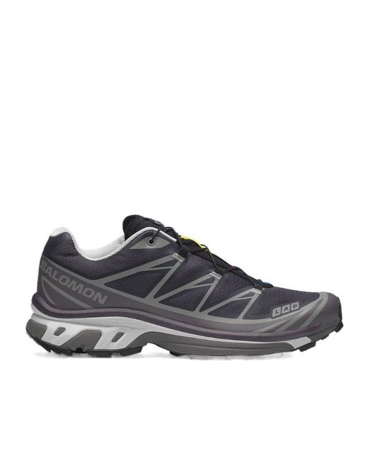 Salomon Lab Gray Salomon Xt-6 Lace-Up Sneakers for men