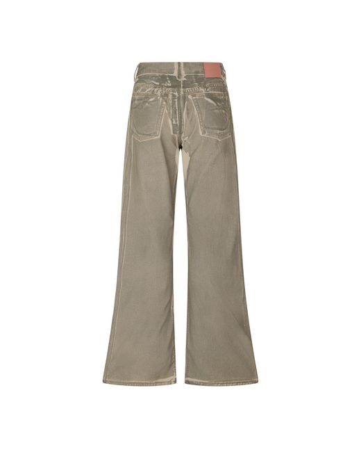 Acne Gray Wide Leg Jeans