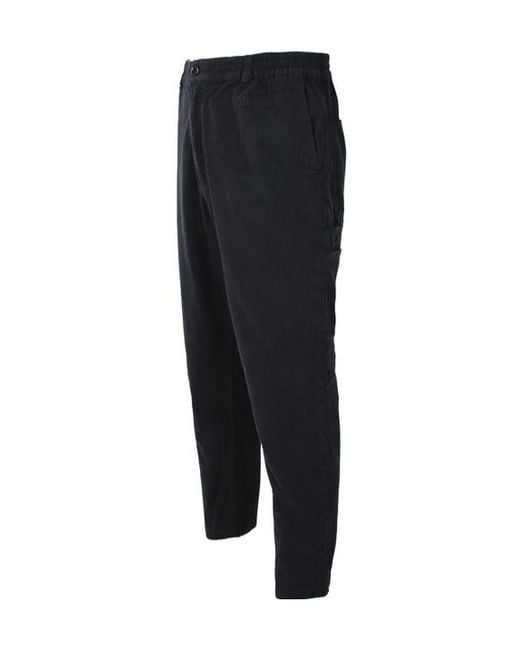Moschino Black Logo-Embroidered Straight-Leg Trousers for men