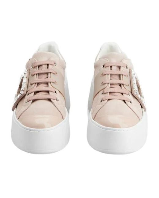 Roger Vivier Multicolor Viv' Skate Sneakers