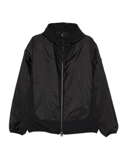 Moncler Black Galveston Zip-Up Hooded Jacket for men