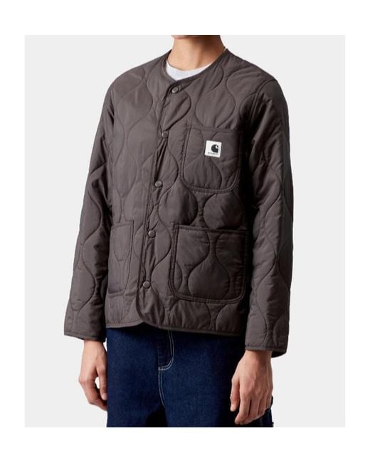 Carhartt Gray Skyler Quilted Liner Jacket