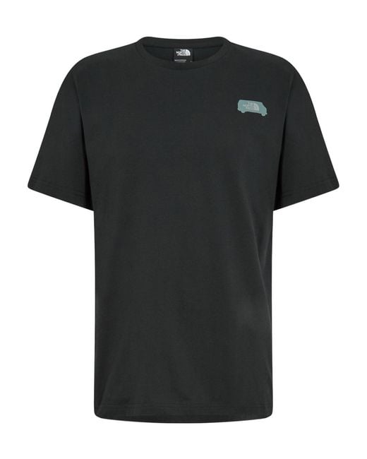 The North Face Black Short Sleeve Outdoor Graphic T-Shirt for men
