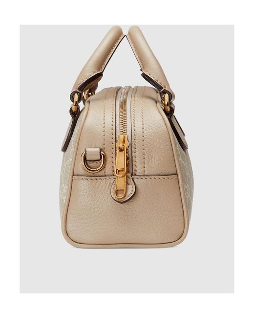 Gucci Metallic Ophidia Gg Mini Top Handle Bag