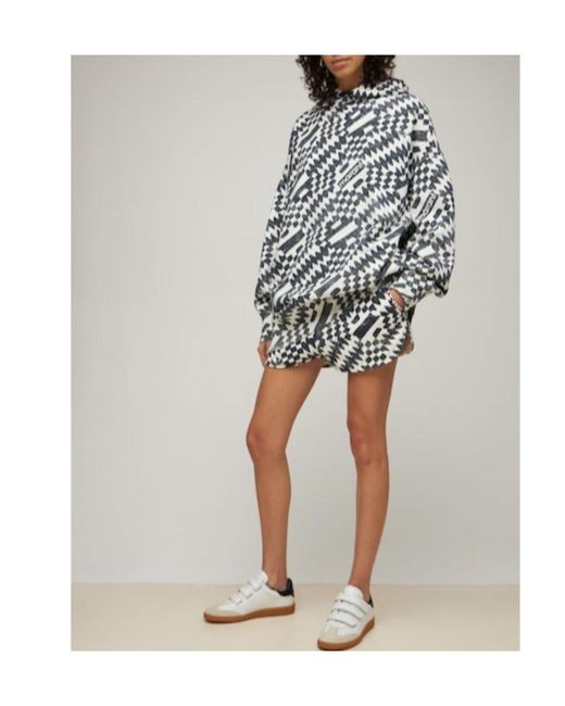 Isabel Marant Multicolor Printed Casual Shorts