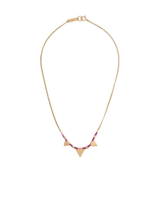 Isabel Marant Metallic Metal Necklaces
