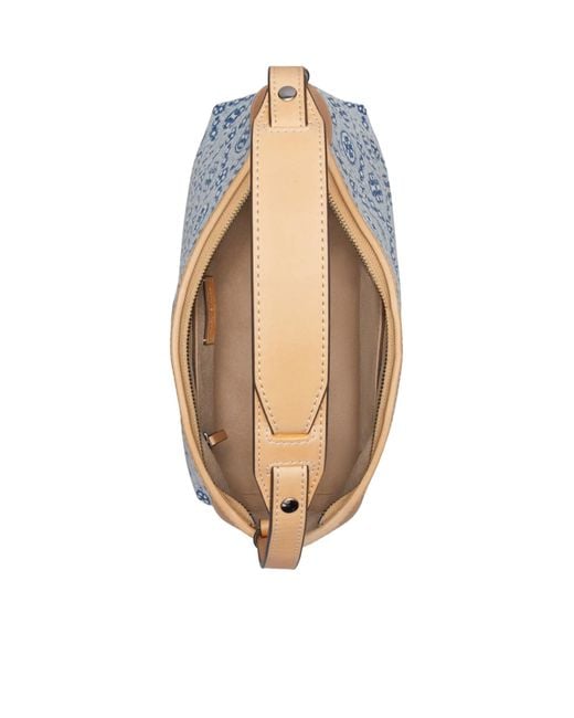 Tory Burch Blue Denim Messenger Bag