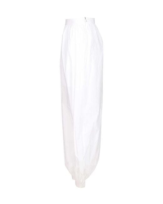 ROTATE BIRGER CHRISTENSEN White Balloon Trousers