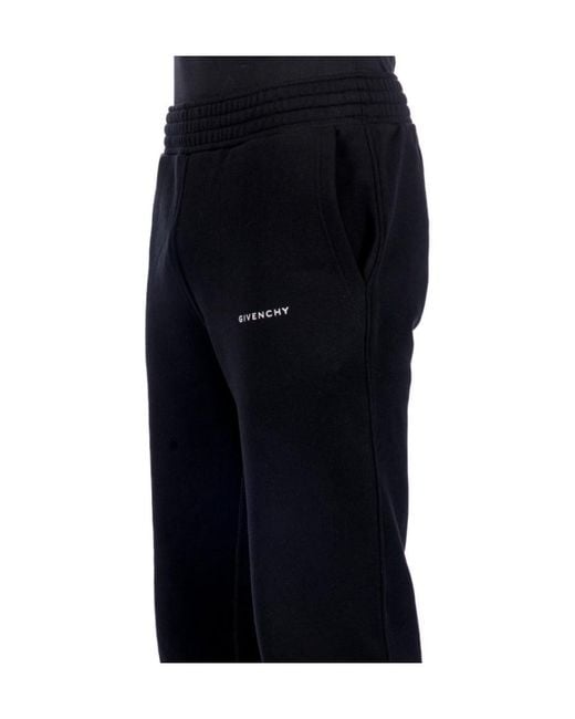 Givenchy Black Slim Fit Track Pants for men
