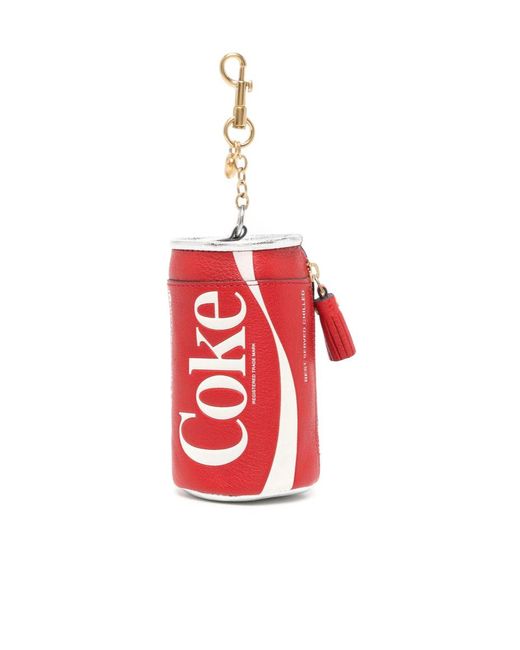Anya Hindmarch Red Can Shape Wallet