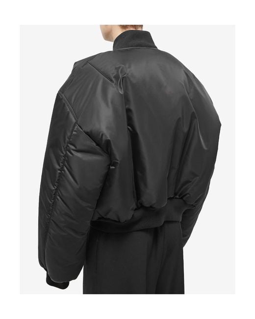Balenciaga Black Bomber for men