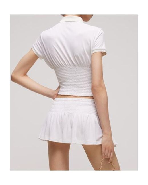 Gucci White Striped T-Shirt