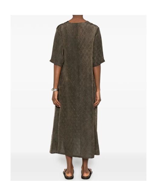 Uma Wang Gray 'Apostle' Dress