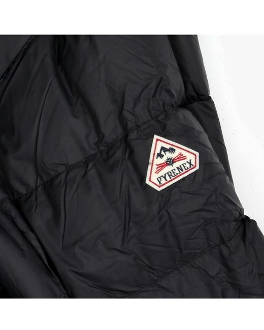 Pyrenex Black Hooded Down Jacket