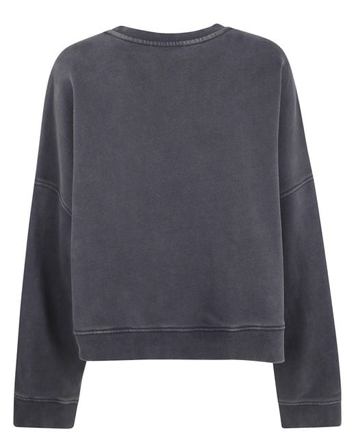 Entire studios Gray Long-Sleeve Cotton Sweatshirt