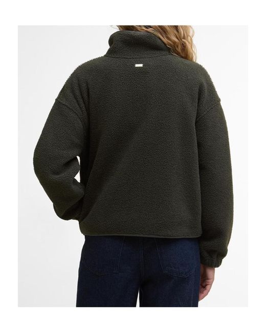Barbour Black Mabel Fleece for men