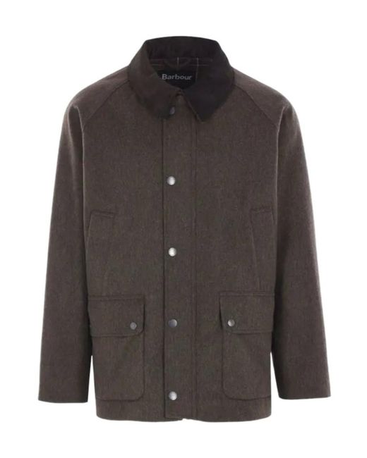 Barbour Gray Lapel Jacket for men