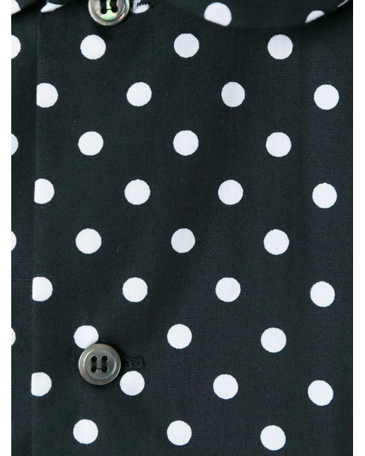 Comme des Garçons Blue Long Sleeve Shirt