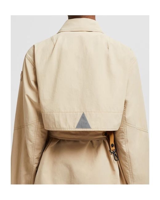 Moncler Natural Kaeng Belted Field Jacket