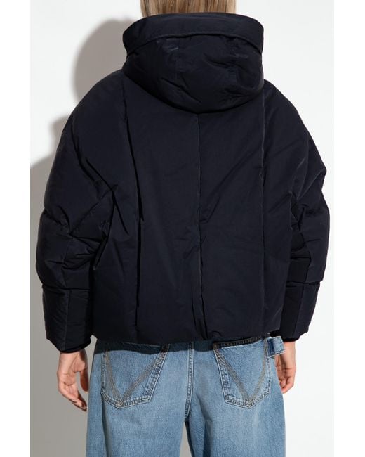 Bottega Veneta Blue Long-Sleeved Down Jacket