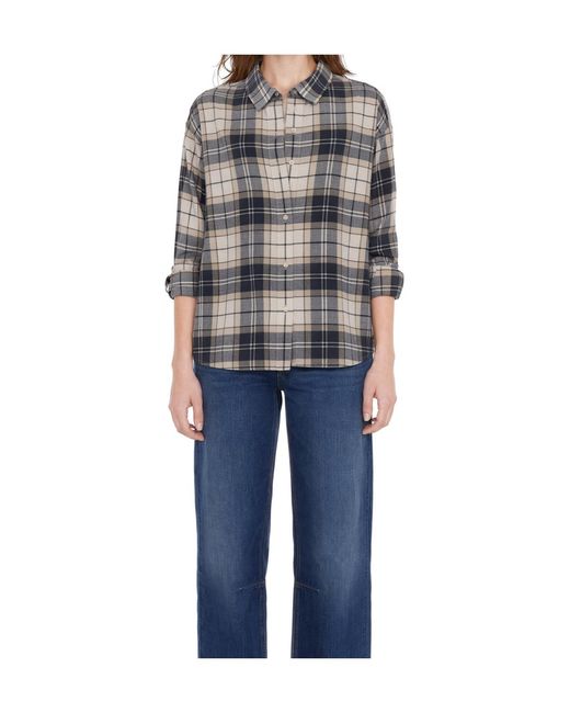 Barbour Gray Elishaw Relaxed Shirt