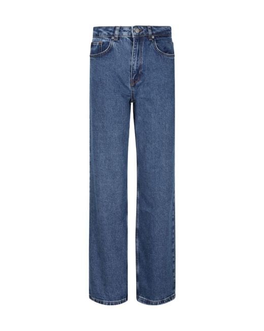 SELECTED Blue Wide-Leg Jeans