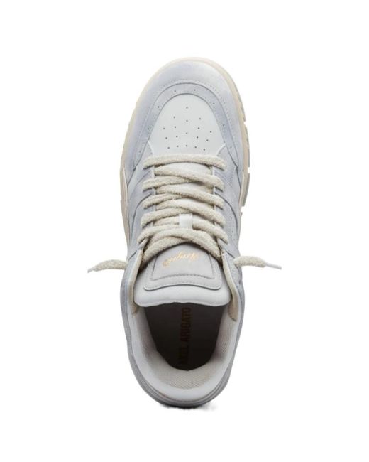 Axel Arigato Gray Area Lo Textured Low-Top Sneakers for men