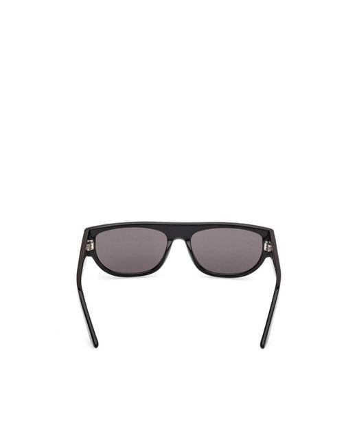 Gcds White Logo Temple Sunglasses for men