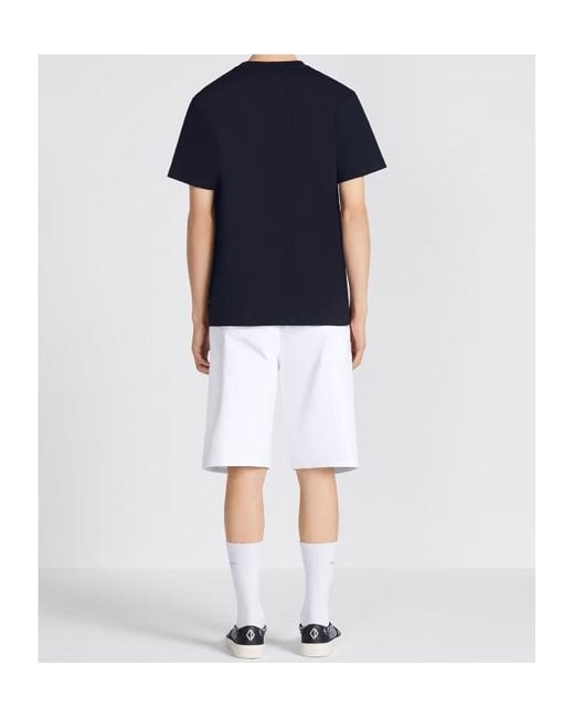 Dior White Homme Cd Diamond Carpenter Denim Bermuda Shorts for men